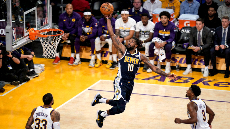 篮球比赛高清图片 - NBA球员投篮瞬间